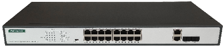 Коммутатор PoE TSn-16P18UC