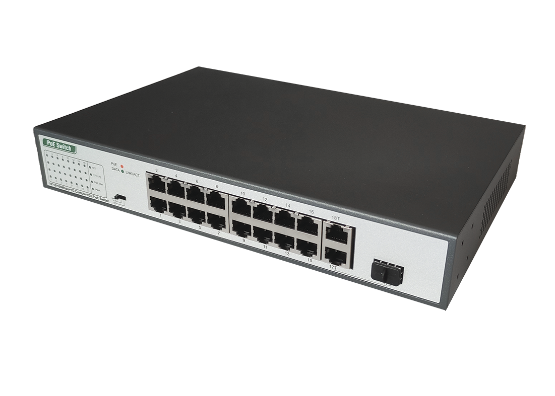 Коммутатор PoE TSn-16P18U