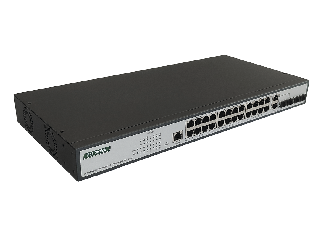 Коммутатор PoE TSn-24P28UM