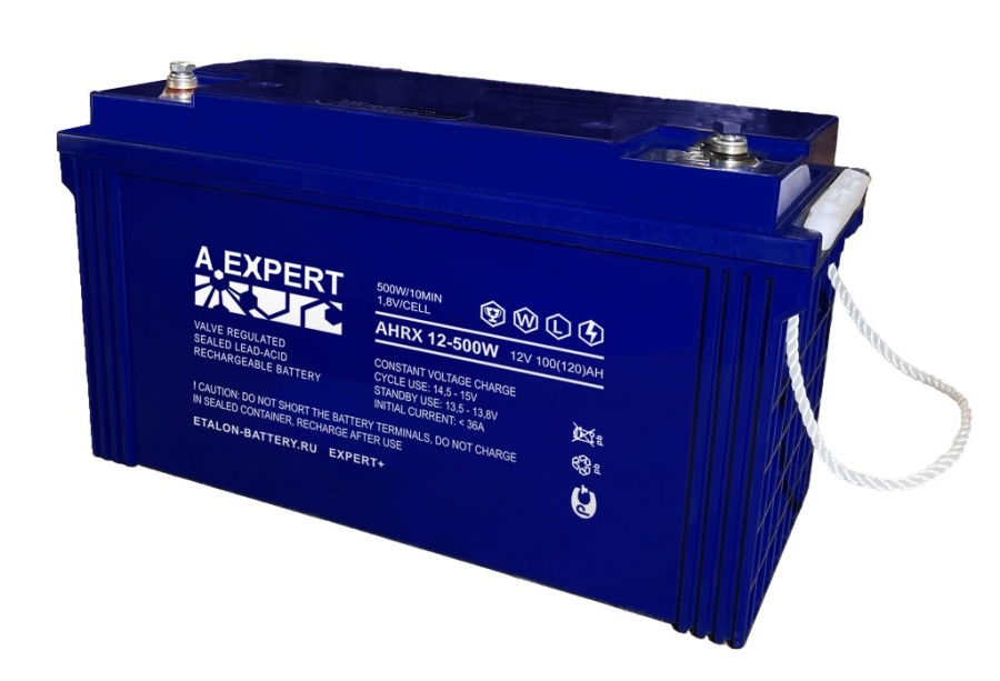 A.EXPERT AHRX 12-500W-120 - Аккумулятор герметичный свинцово-кислотный