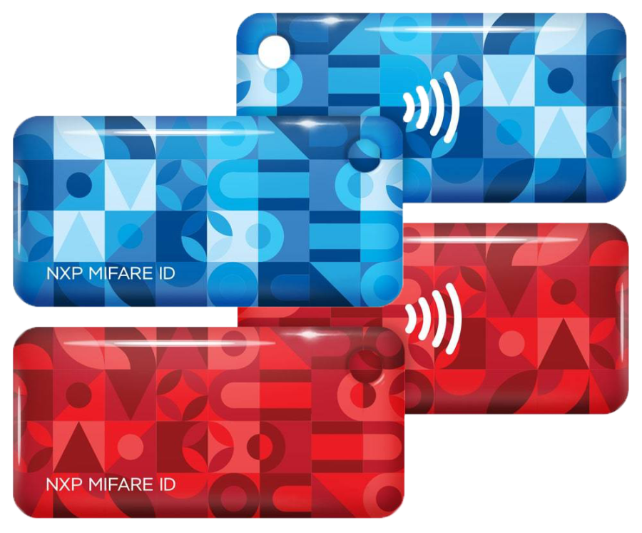 AltCam RFID-Брелок ISBC Mifare ID 4 byte nUID (синий,красный)