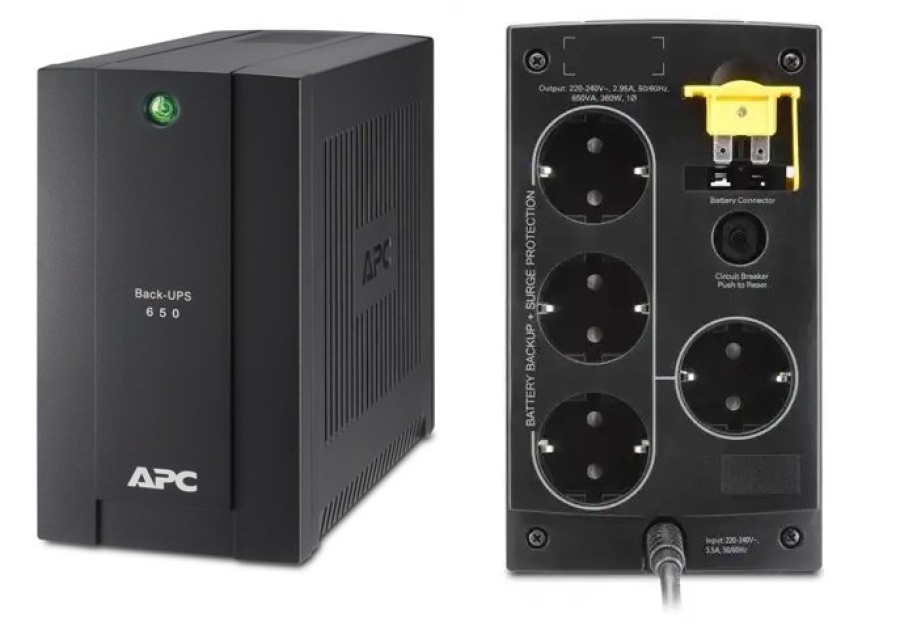 Источник питания UPS (220В) BC650-RSX761 APC Back-UPS 650 ВА