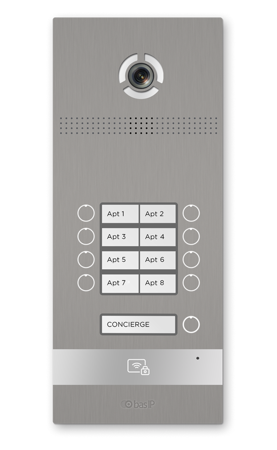 Вызывная панель IP-домофона BI-08FB SILVER