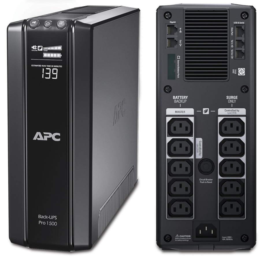 Источник питания UPS (220В) BR1500GI APC Back-UPS Pro 1500 ВА