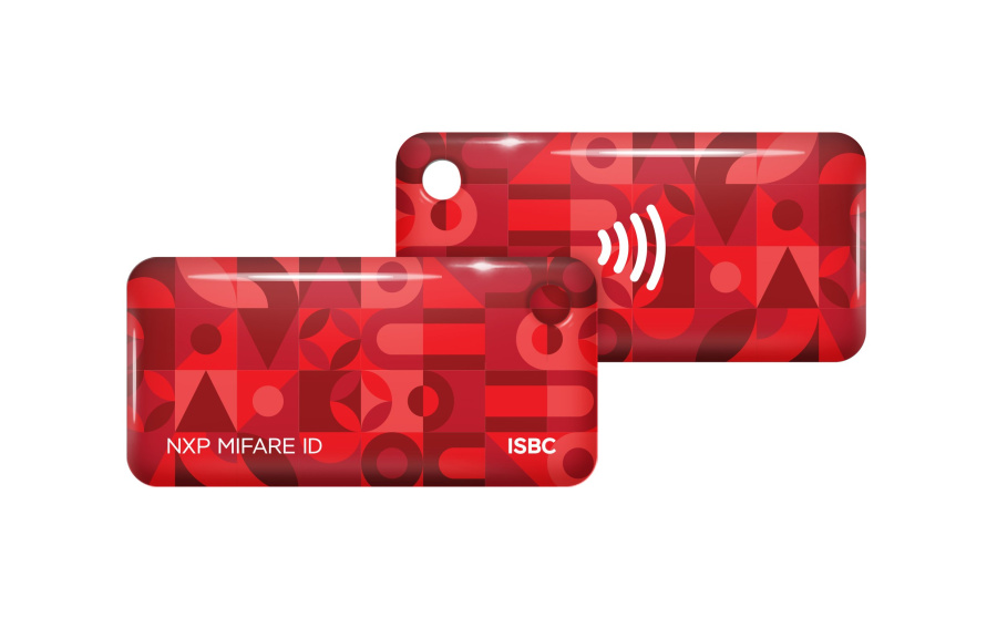 Брелок ISBC Mifare ID Standard (красный)