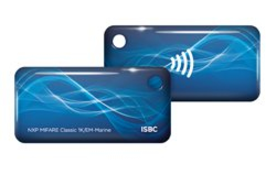 Брелок RFID-Брелок ISBC Em-marine + Mifare Classic 1K (Синий)