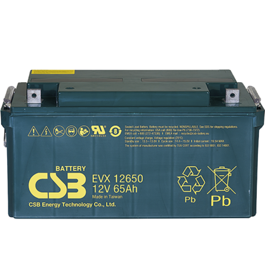 CSB EVX 12650 - Аккумулятор герметичный свинцово-кислотный