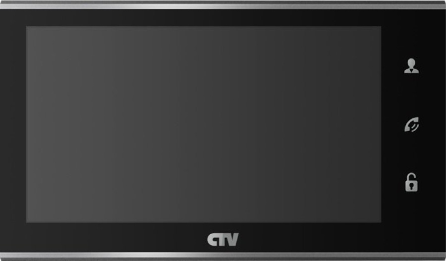 CTV-M2702MD (черный) - Монитор домофона цветной с функцией «свободные руки»