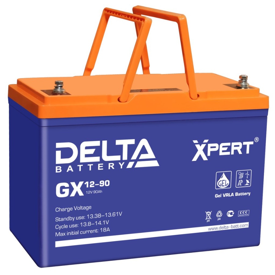 Delta GX 12-90 - Аккумулятор герметичный свинцово-кислотный