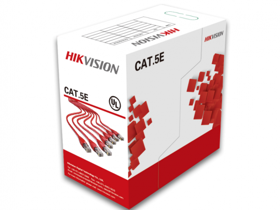 Hikvision DS-1LN5E-S Кабель UTP CAT 5E