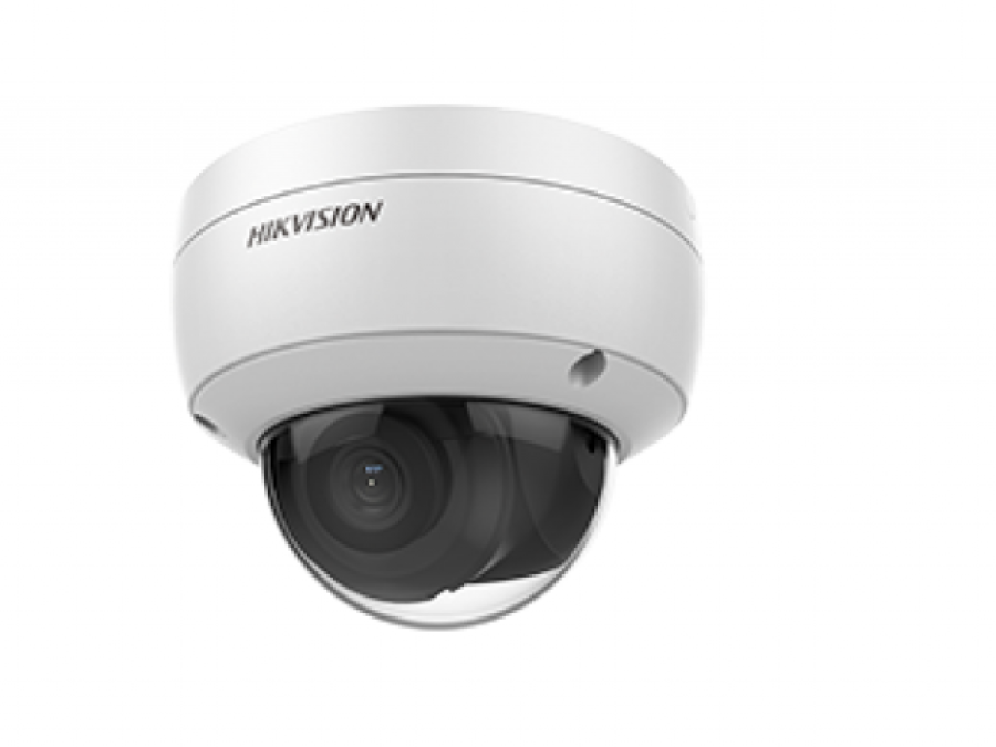 Hikvision DS-2CD2123G0-IU 2 Мп купольная IP-камера с фиксированным объективом и ИК-подсветкой до 30 м