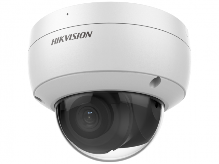 Hikvision DS-2CD2123G2-IU 2 Мп уличная купольная IP-камера с EXIR-подсветкой до 30м и технологией AcuSense