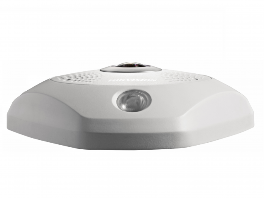 Hikvision DS-2CD6365G0E-IS(B) 6 Мп fisheye IP-камера с ИК-подсветкой до 15 м