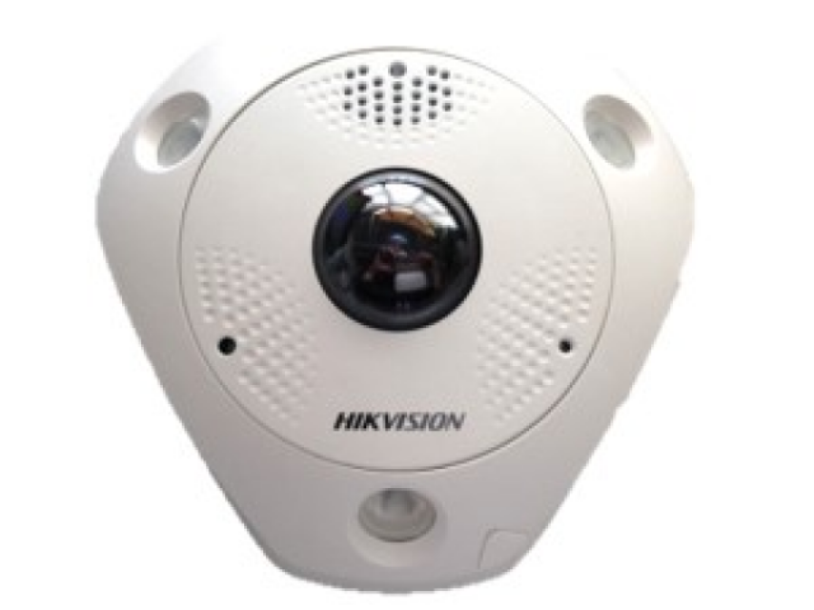 Hikvision DS-2CD6365G0E-IVS(B) 6 Мп fisheye IP-камера с ИК-подсветкой до 15 м