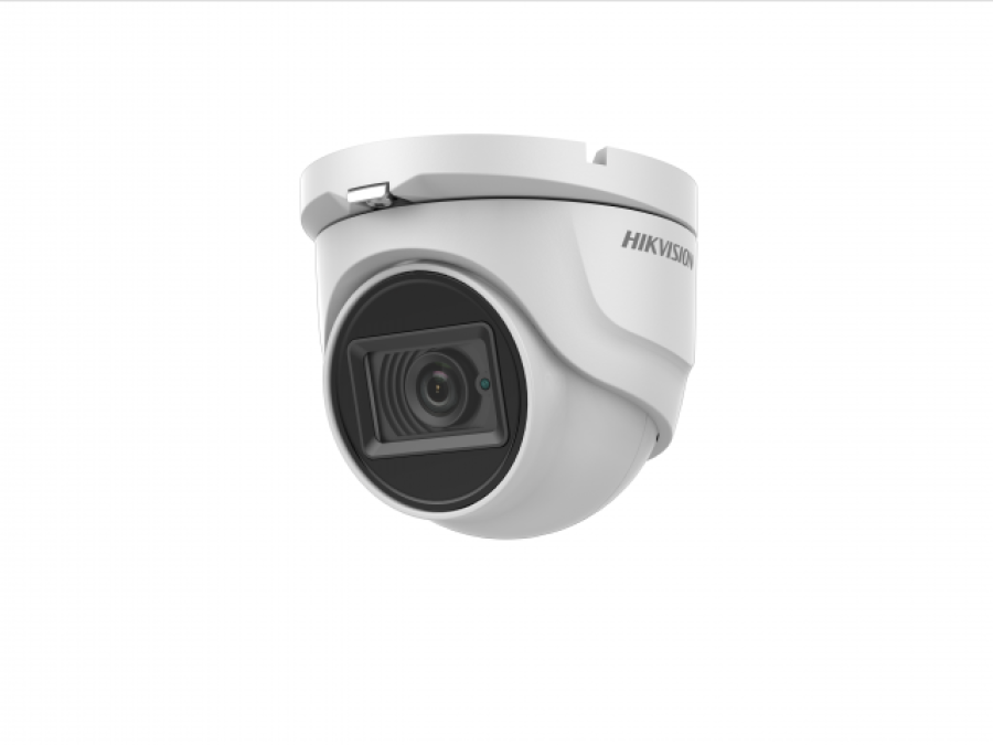 Hikvision DS-2CE76H8T-ITMF 5 Мп сверхчувствительная купольная HD-TVI камера с EXIR-подсветкой до 60 м