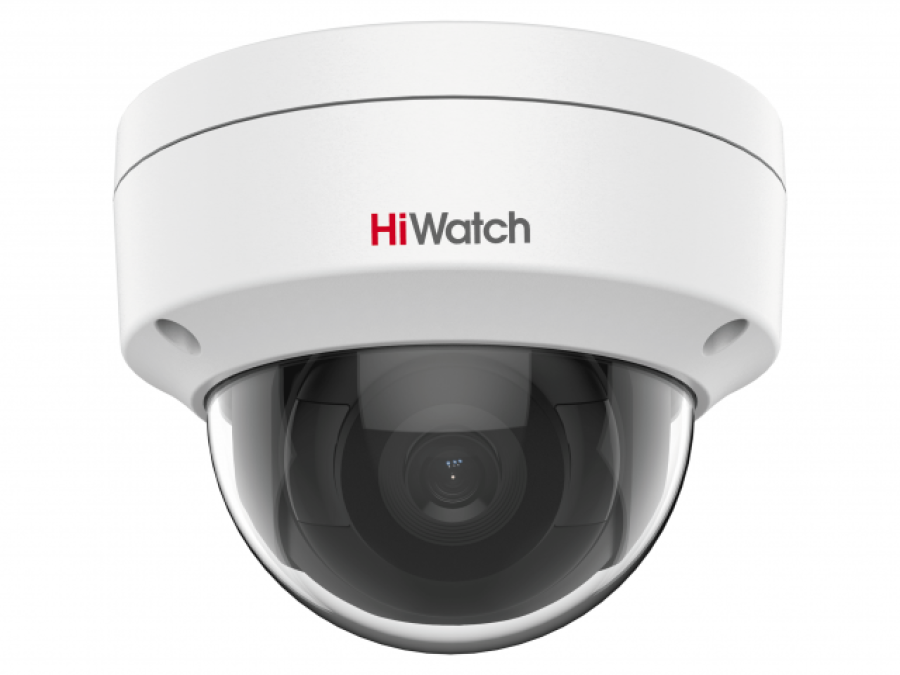 HiWatch DS-I402(C) (4 mm) - Бюджетная IP-видеокамера купольная