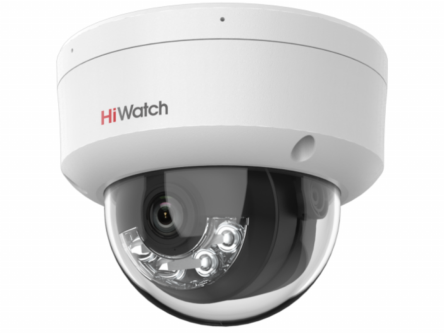 HiWatch DS-I452M(B)(4мм) - Бюджетная IP-видеокамера купольная