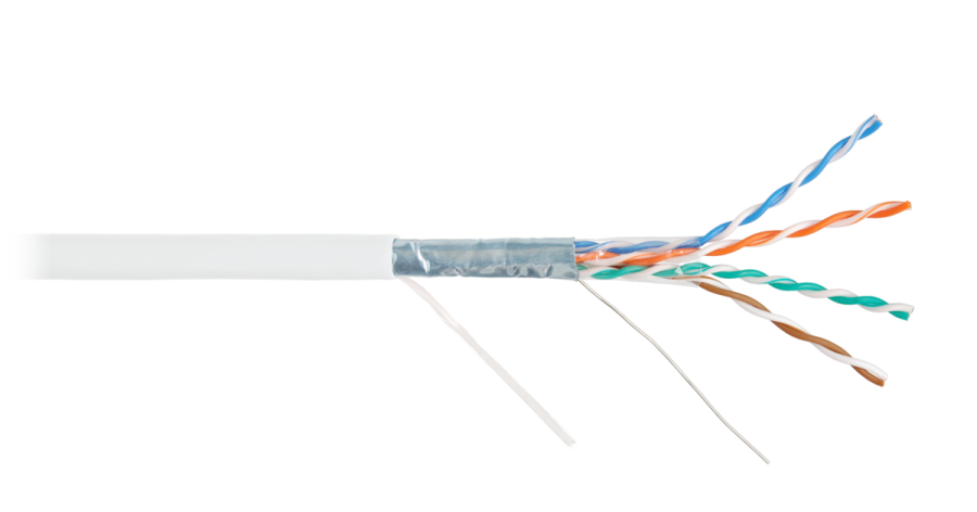 F/UTP 4pair, Cat5e, Solid, In, нг(А)-HF (NMC 4200C-WT) - Кабель «витая пара» (LAN) для структурированных систем связи