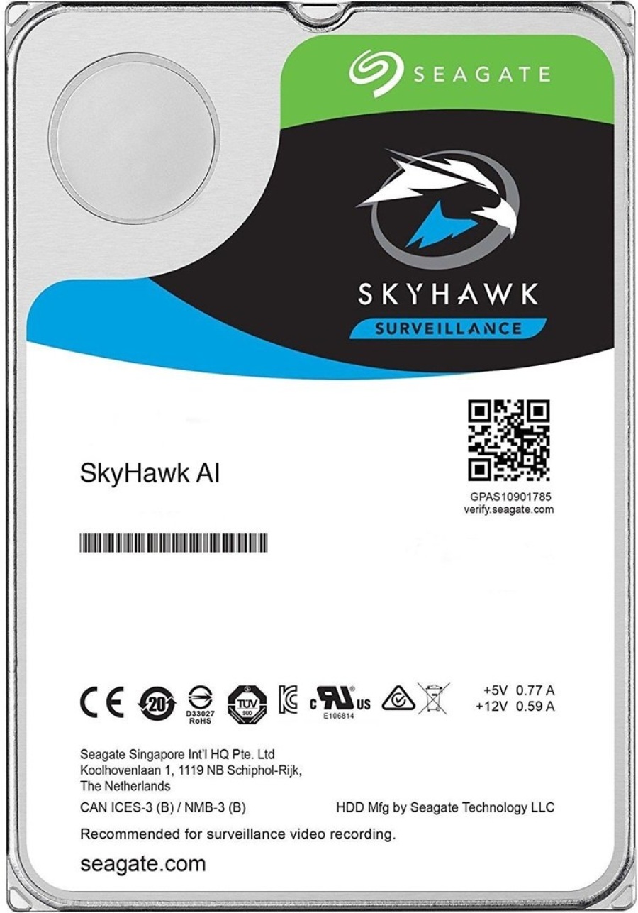 HDD 12000 GB (12 TB) SATA-III SkyHawk (ST12000VE0008) - Жесткий диск (HDD) для видеонаблюдения