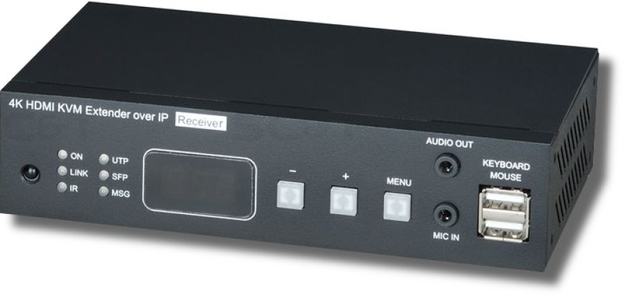 HKM02BR-4K - Удлинитель HDMI, USB, аудио, RS232, ИК-сигналов