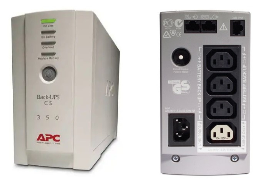 Источник питания UPS (220В) BK350EI APC Back-UPS 350 ВА