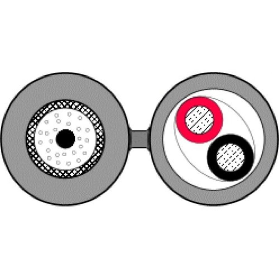 ККСП-3 2х0,5 - Кабель комбинированный для систем охранного телевидения