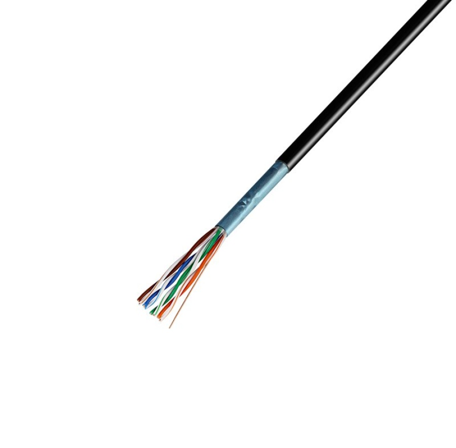 F/UTP, CAT 5e, ZH нг(А)-HF, 4PR, 24AWG, SOLID 305 м (01-0165) - Кабель «витая пара» (LAN) для структурированных систем связи