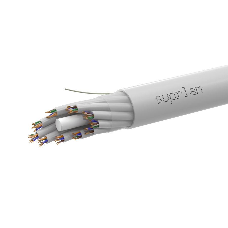 Кабель симметричный (витая пара) UTP Cat.5e 10х(4x2x0,51) Cu LSZH нг(А)-HF In Premium (01-0353)