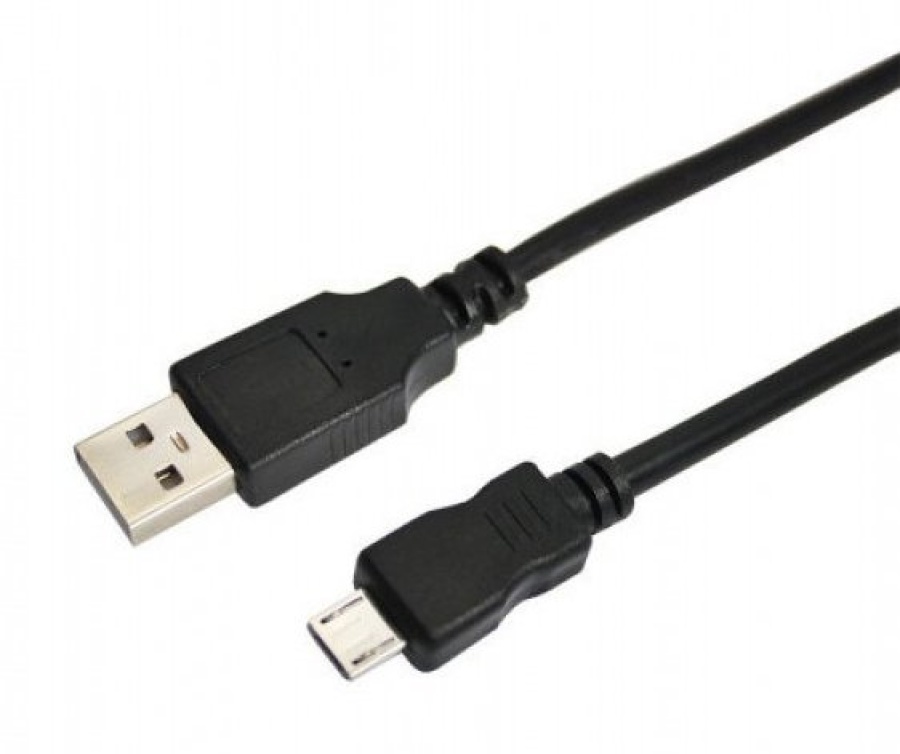 Кабель межблочный Кабель USB (шт. micro USB - шт. USB A) 1.8 метра, черный REXANT (18-1164-2)