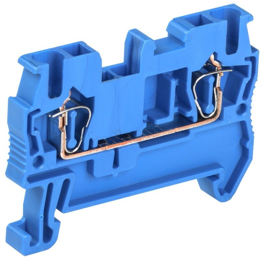 Клеммник Клемма пружинная КПИ 2в-2,5 31А синий (YZN11-002-K07)