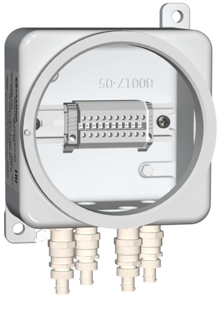 КМ-2 ВБ - Взрывозащищенная коробка с DIN-рейкой
