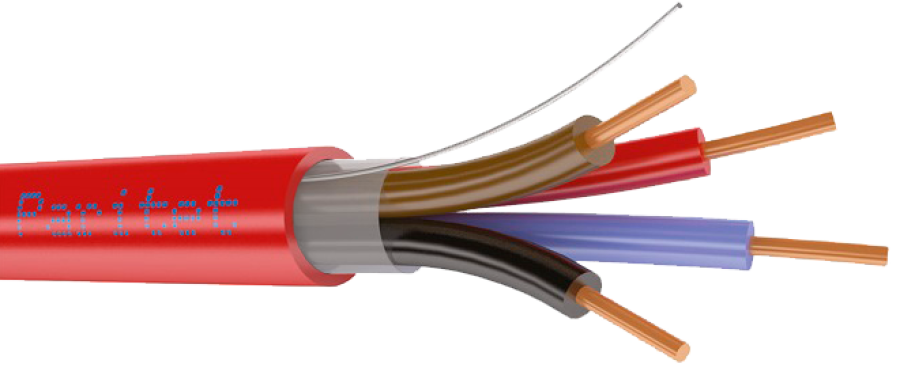 Кабель огнестойкий КСРЭВнг(А)-FRLS 4х0,5 (0,2 кв мм)