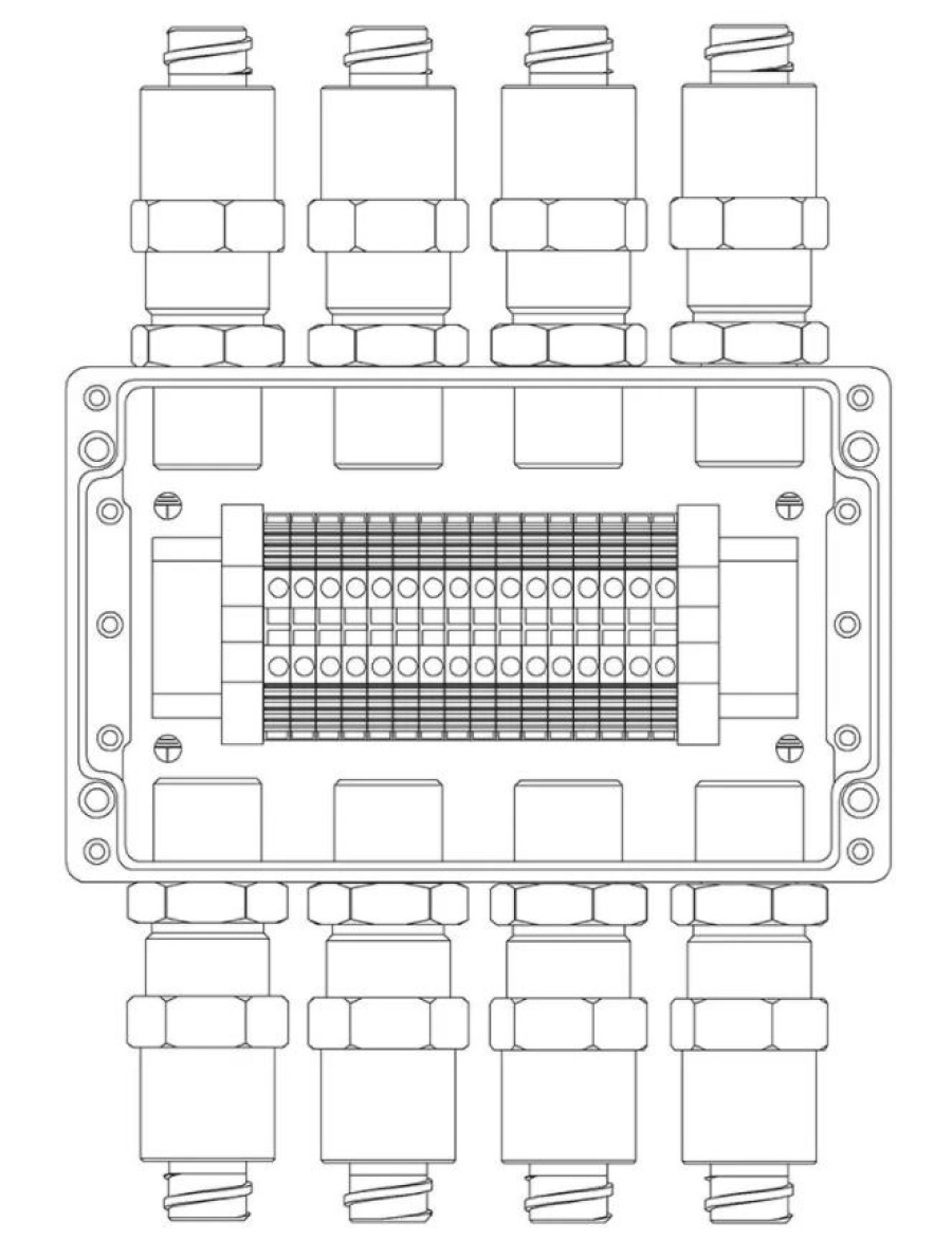 Коробка коммутационная КВМК 1603