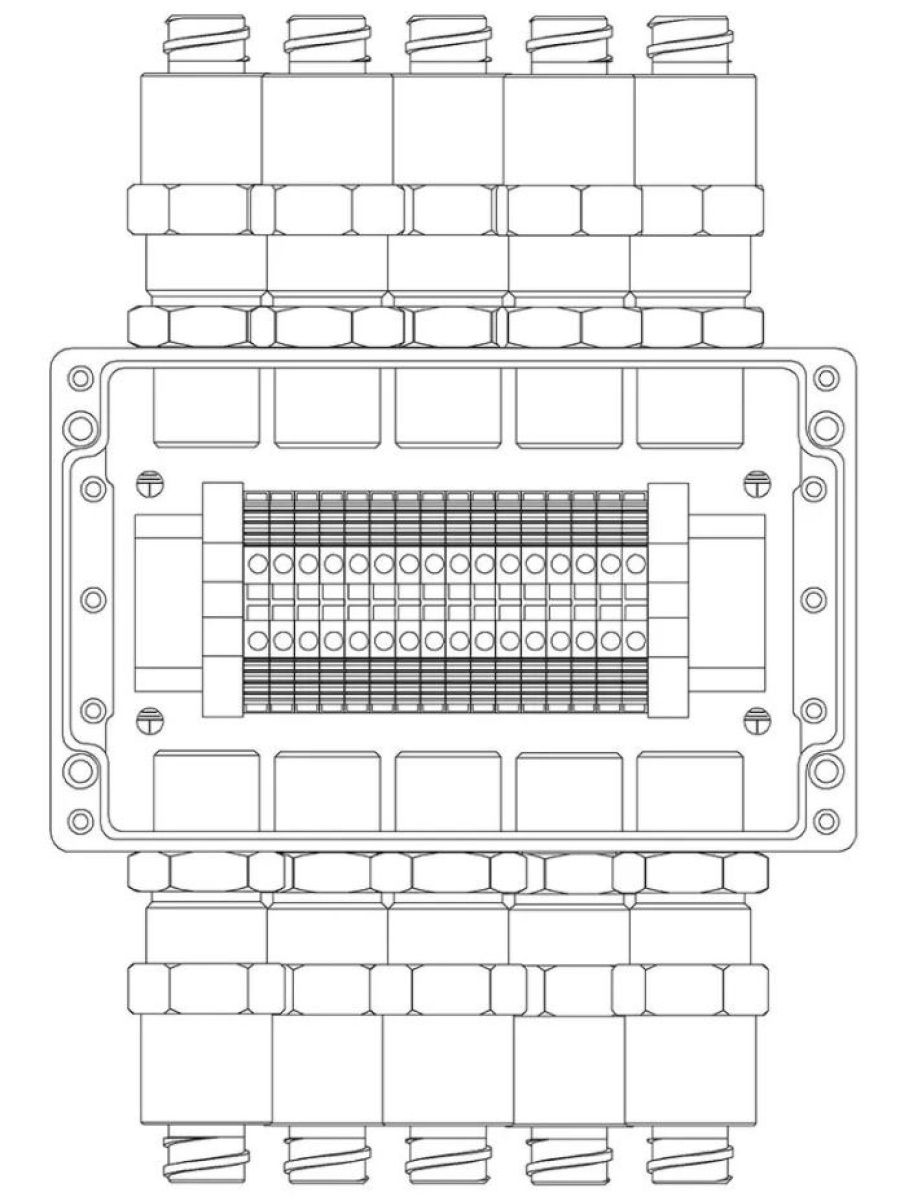 КВМК 1609 - Коробка коммутационная взрывозащищенная