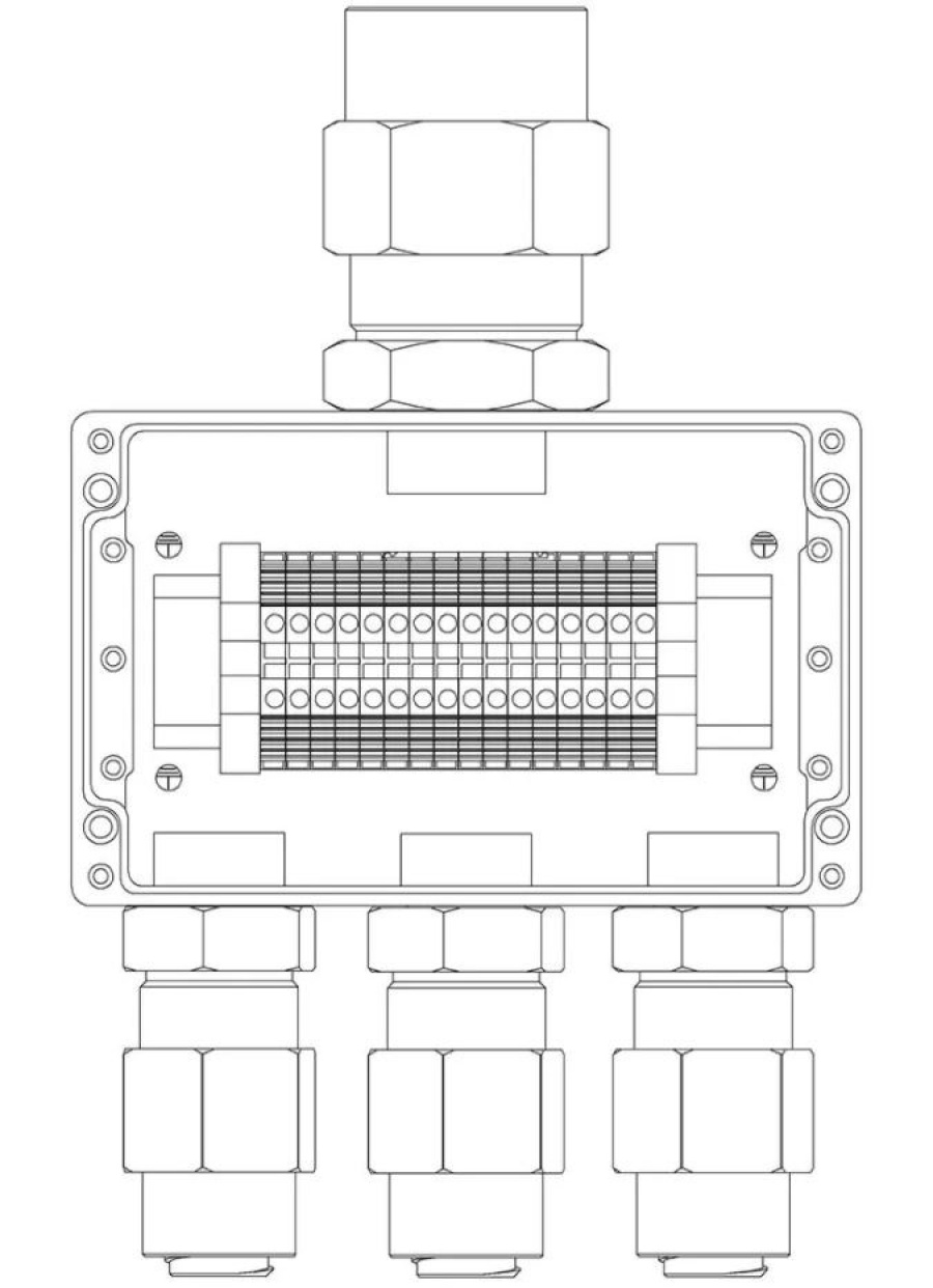 КВМК 1611 - Коробка коммутационная взрывозащищенная