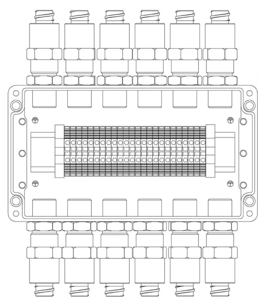 Коробка коммутационная КВМК 2401