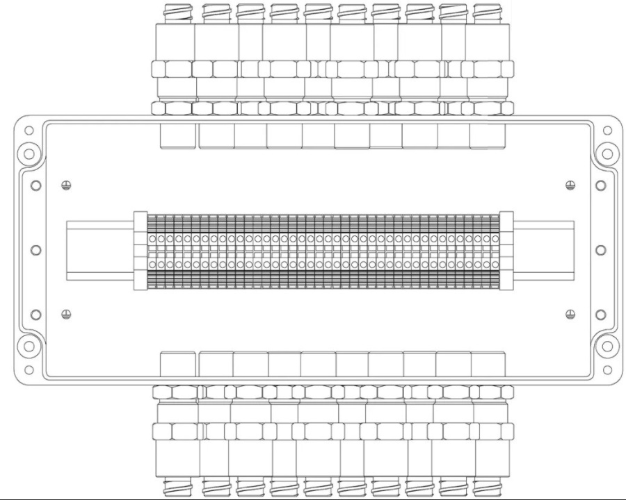 Коробка коммутационная КВМК 4001