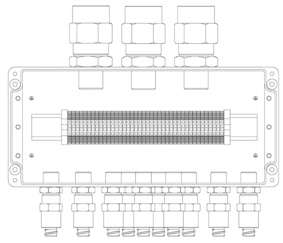 Коробка коммутационная КВМК 4003