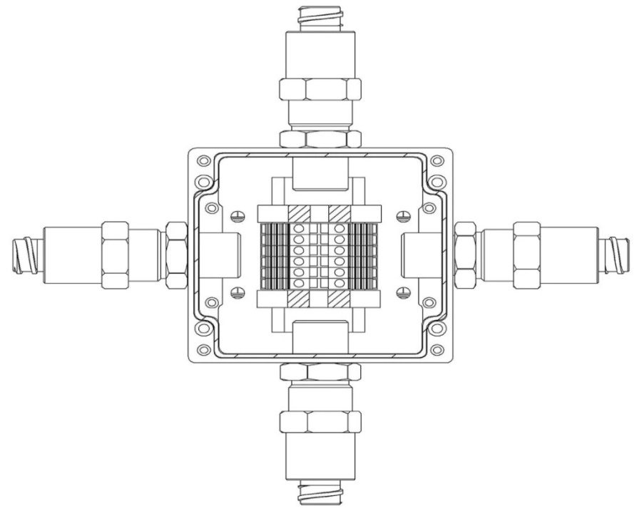 Коробка коммутационная КВМК 603