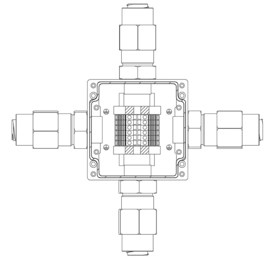 Коробка коммутационная КВМК 607