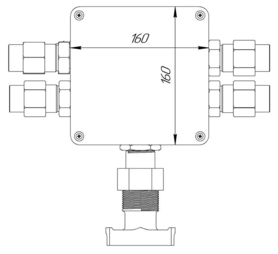 Коробка коммутационная КВМК ГК 202