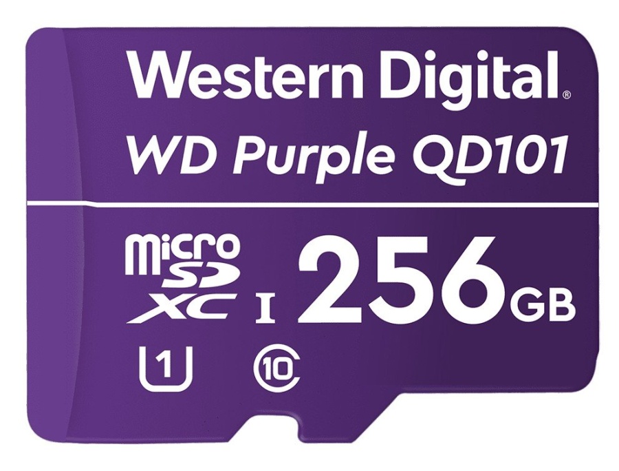 Карта памяти MicroSDHC 256ГБ, Class 10 UHS 1 (WDD256G1P0C)