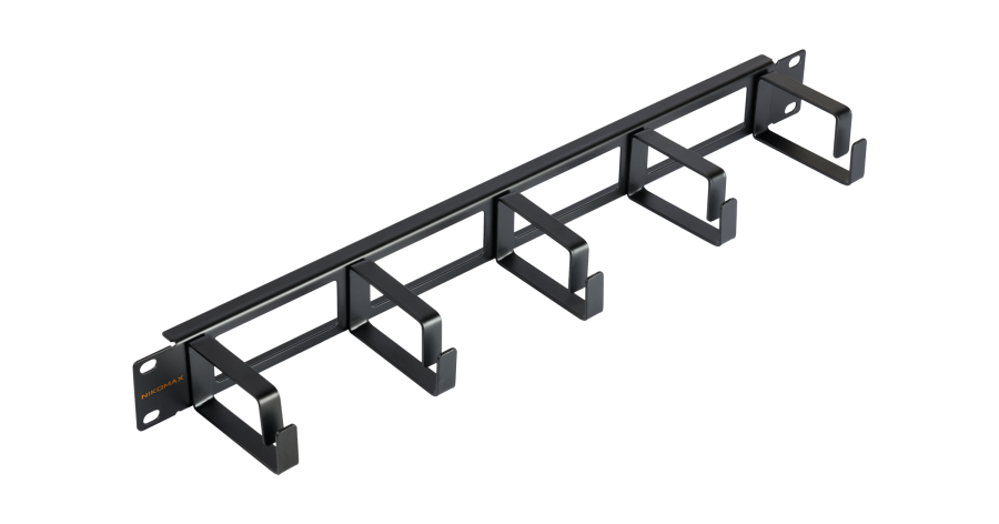 NMC-OK600H-1U-BK-2 (2 шт) - Кабельный органайзер 19"