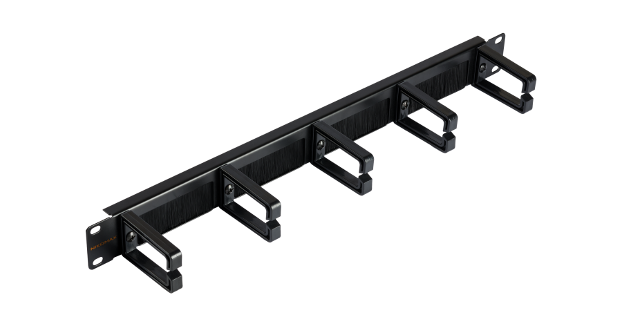 Кабельный органайзер NMC-OP530HB-1U-BK-2 (2 шт)