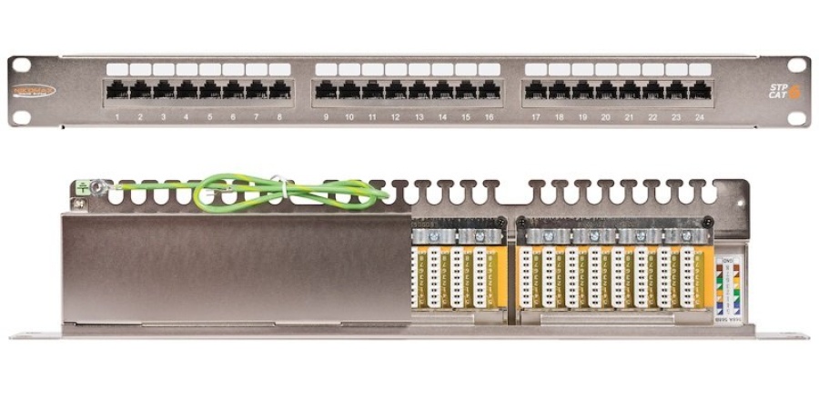 Патч-панель NMC-RP24SE2-1U-MT