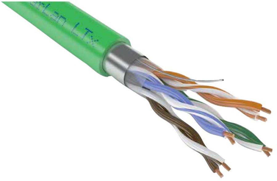 ParLan F/UTP Cat5e PVCLS нг(A)-LSLTx 2х2х0,52 - Кабель витая пара F/UTP Cat5e PVCLS, нг(A)-LSLTx