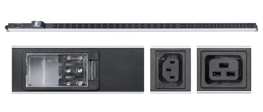 PDU-32-10C19-20C13-B-T (9546c) - Блок розеток