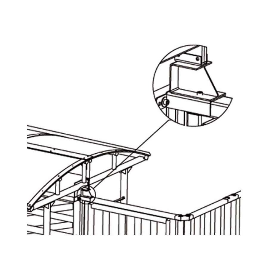 PERCo-RF01 0-09 - Кронштейн