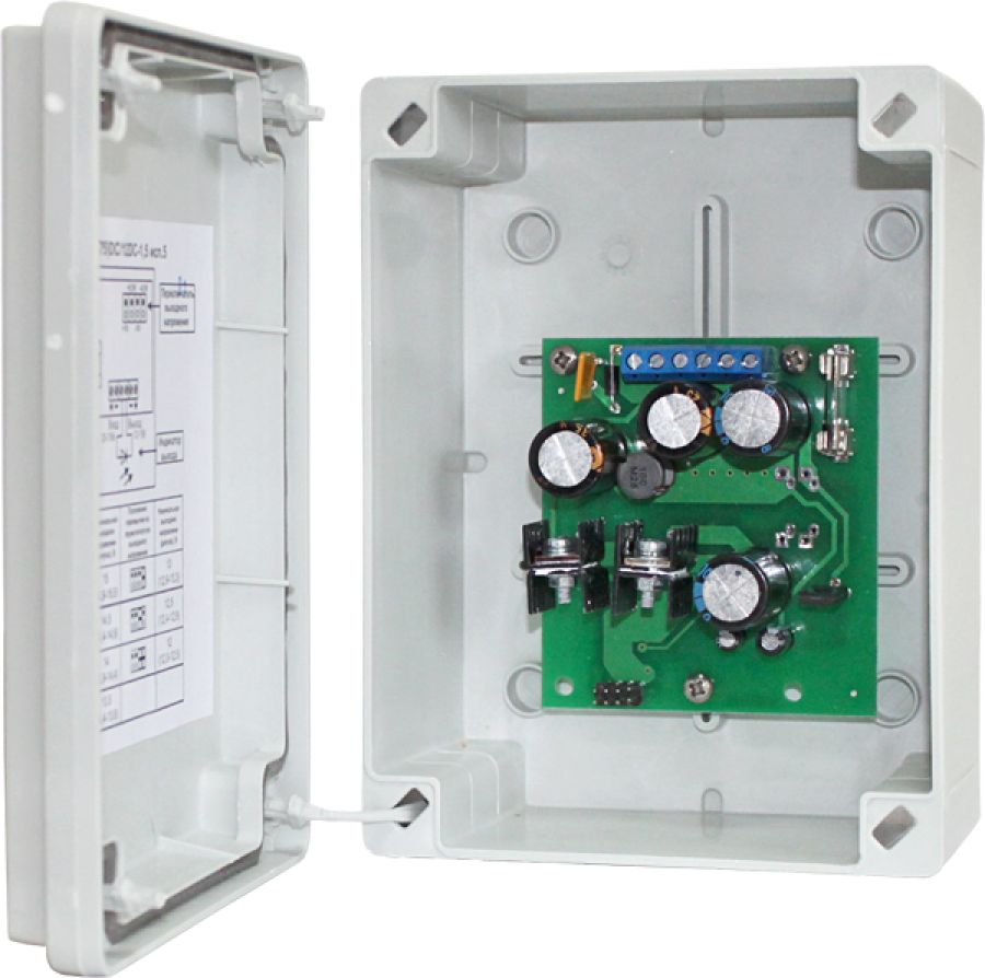 Преобразователь напряжения PN-(20-75) DC/12-1,5 исп.5 (903)