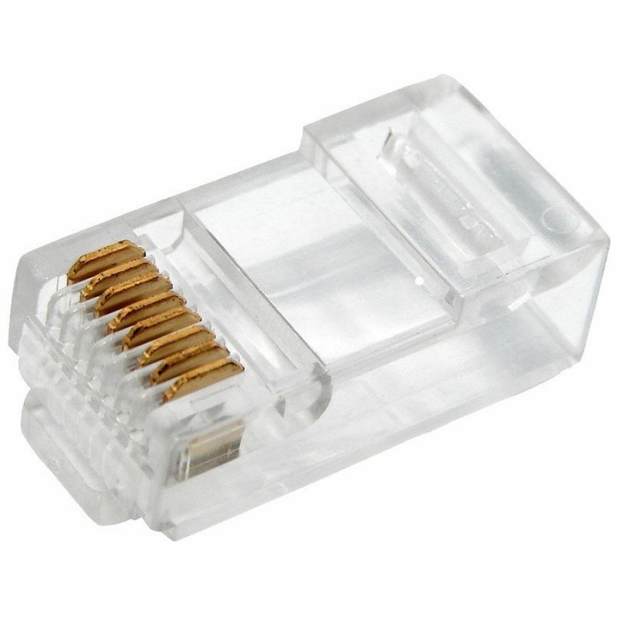 Разъем Разъем RJ-45(8P8C) под витую пару, UTP, CAT 6 REXANT (05-1031-4)